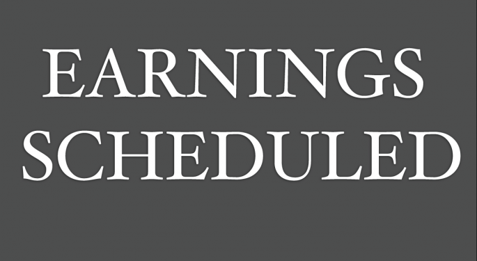 Earnings Scheduled For November 19, 2015