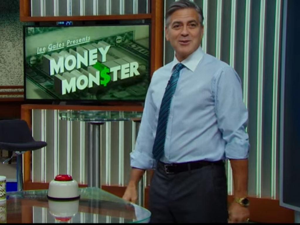 Watch: George Clooney Channels Jim Cramer In 'Money Monster' | Benzinga