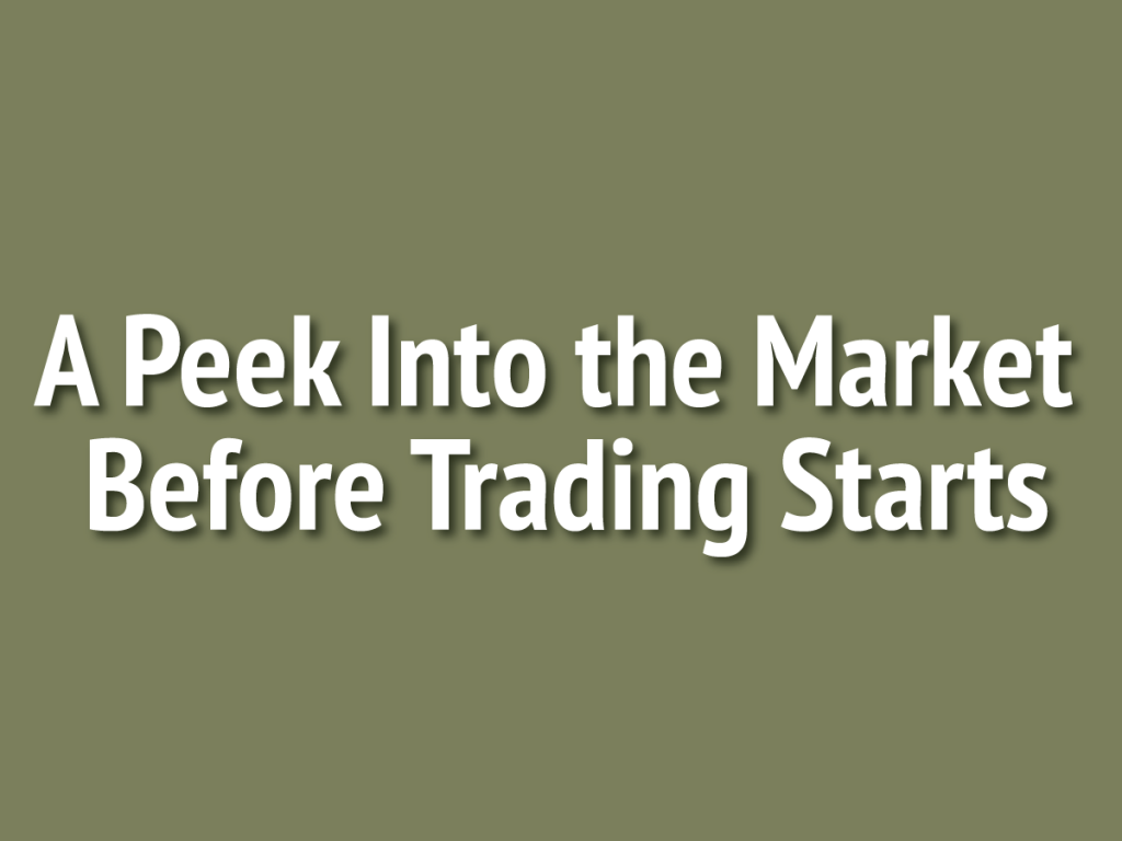 A Peek Into The Markets U.S. Stock Futures Signal Higher Start On Wall Street