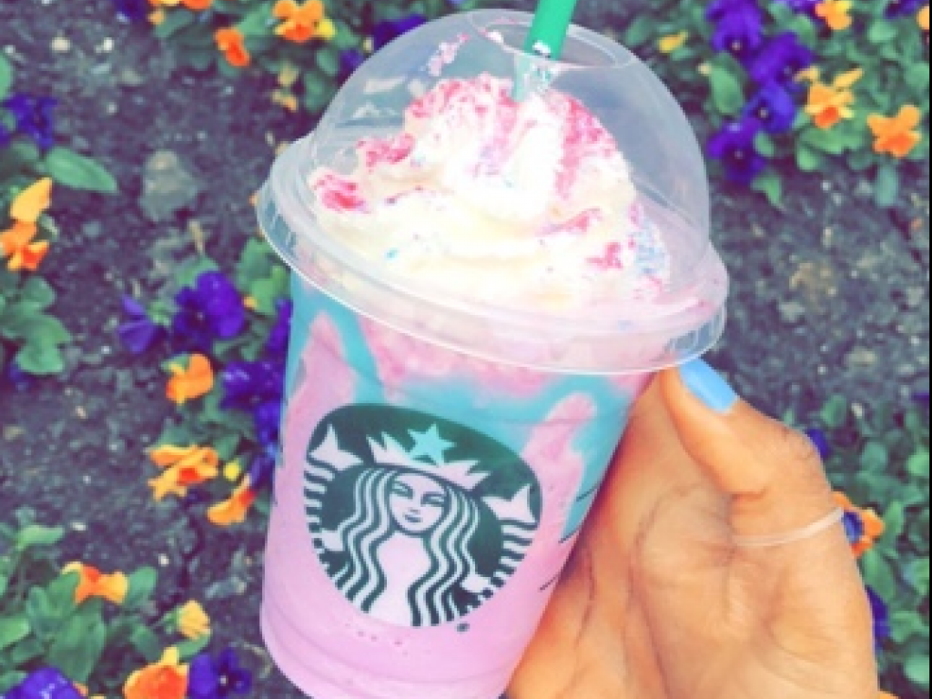 what does a cotton candy frappuccino taste like