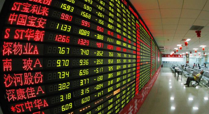 What are some Chinese stocks listed on Nasdaq?