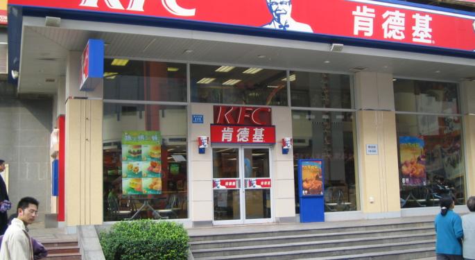 BofA Points To Yum China's Earnings Downside Risk In Downgrade