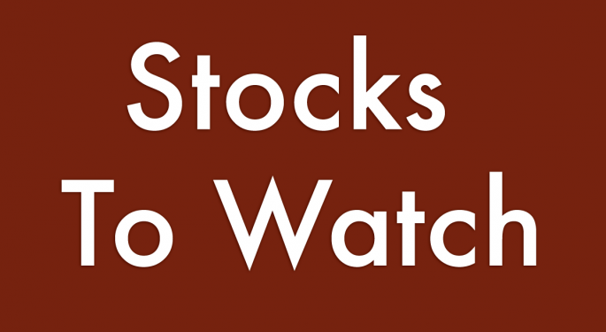 10 Stocks You Should Be Watching Today